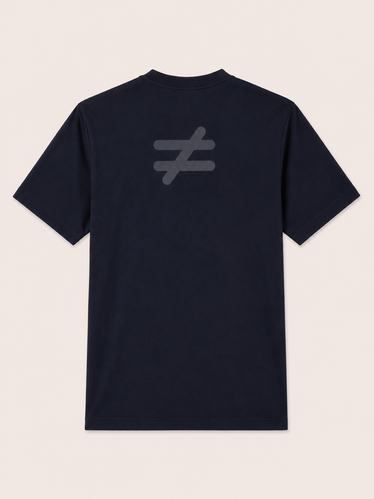 Navy Legacy Tee | First Layer | 100% Mercerised Cotton | 180-200 GSM