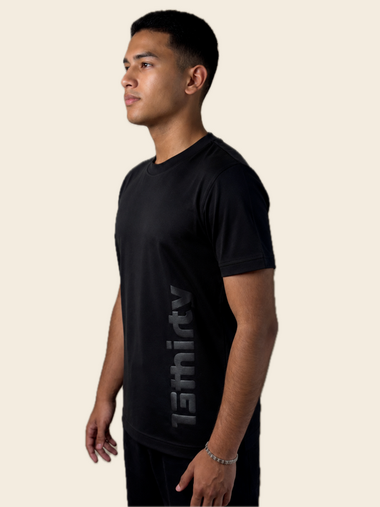 Black Impact Tee | 100% Mercerised Cotton | 160-180 GSM