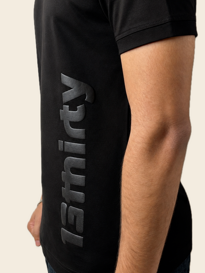 Black Impact Tee | 100% Mercerised Cotton | 160-180 GSM
