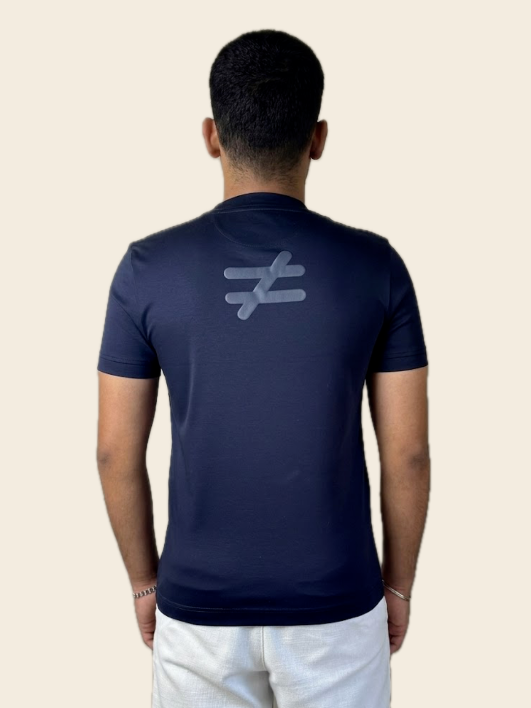 Navy Legacy Tee | First Layer | 100% Mercerised Cotton | 180-200 GSM