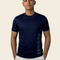 Navy Blue Puff Print T-Shirt – 100% Mercerised Cotton | 13thirtystudios