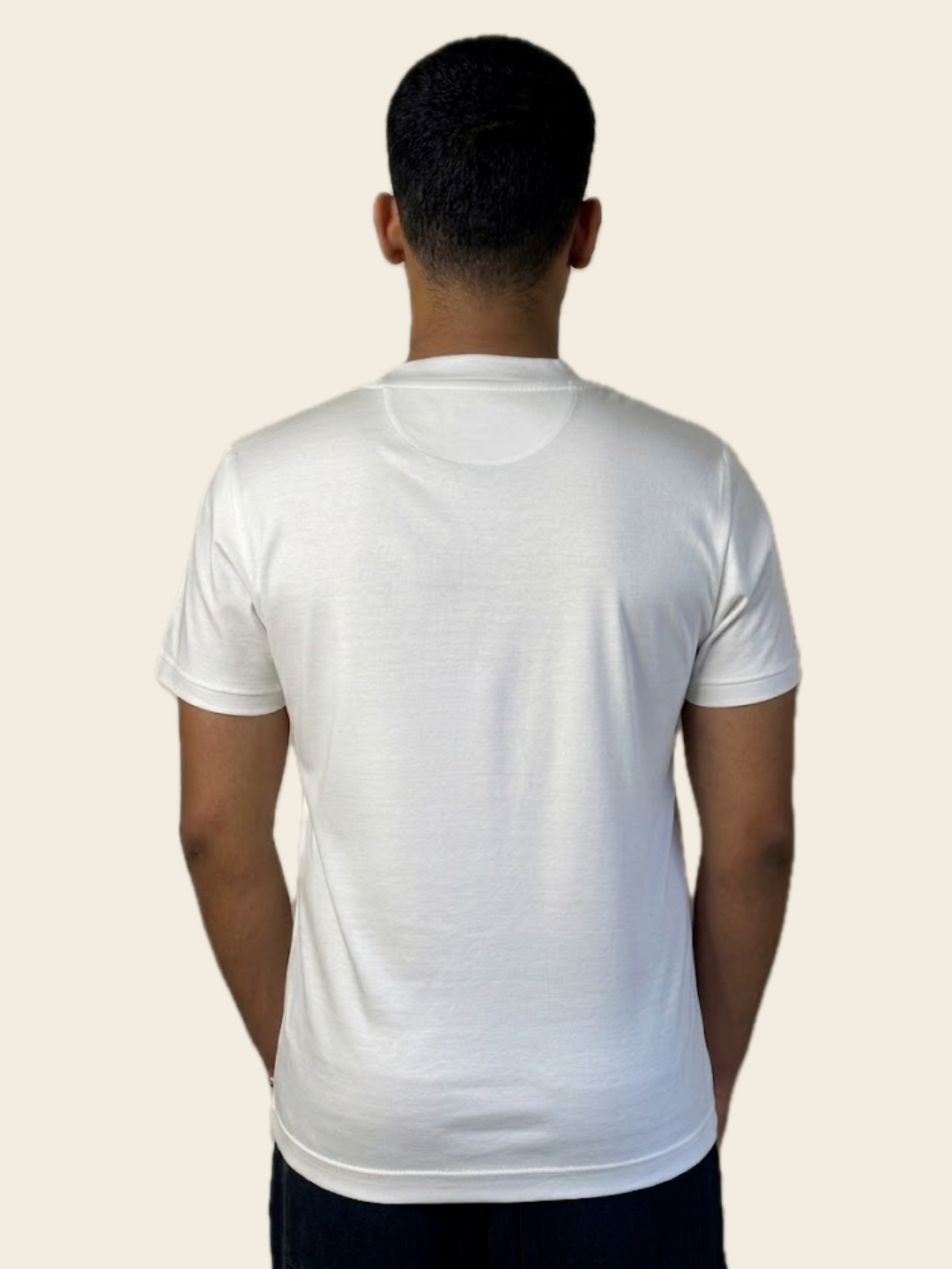 White Mark Tee | 100% Mercerised Cotton | 180-200 GSM