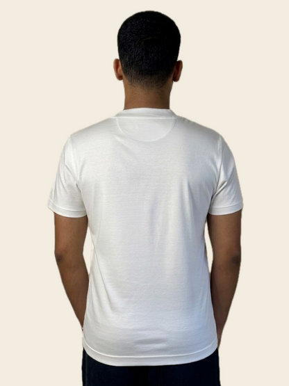 White Mark Tee | 100% Mercerised Cotton | 180-200 GSM