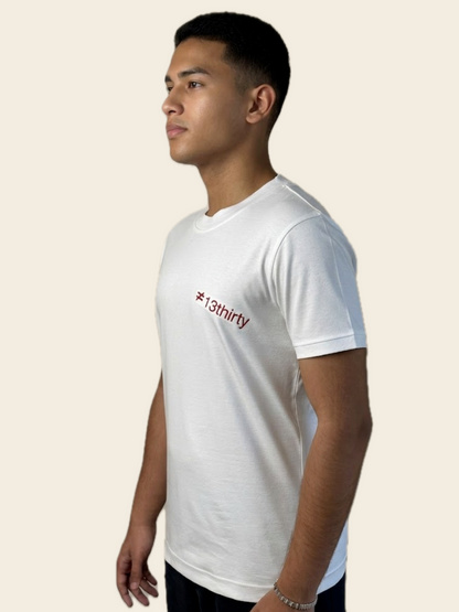 White Mark Tee | 100% Mercerised Cotton | 180-200 GSM