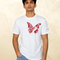 White Butterfly Graphic T-Shirt – Want Love | 13thirtystudios