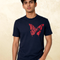 Navy Butterfly Graphic T-Shirt – Want Love | 13thirtystudios