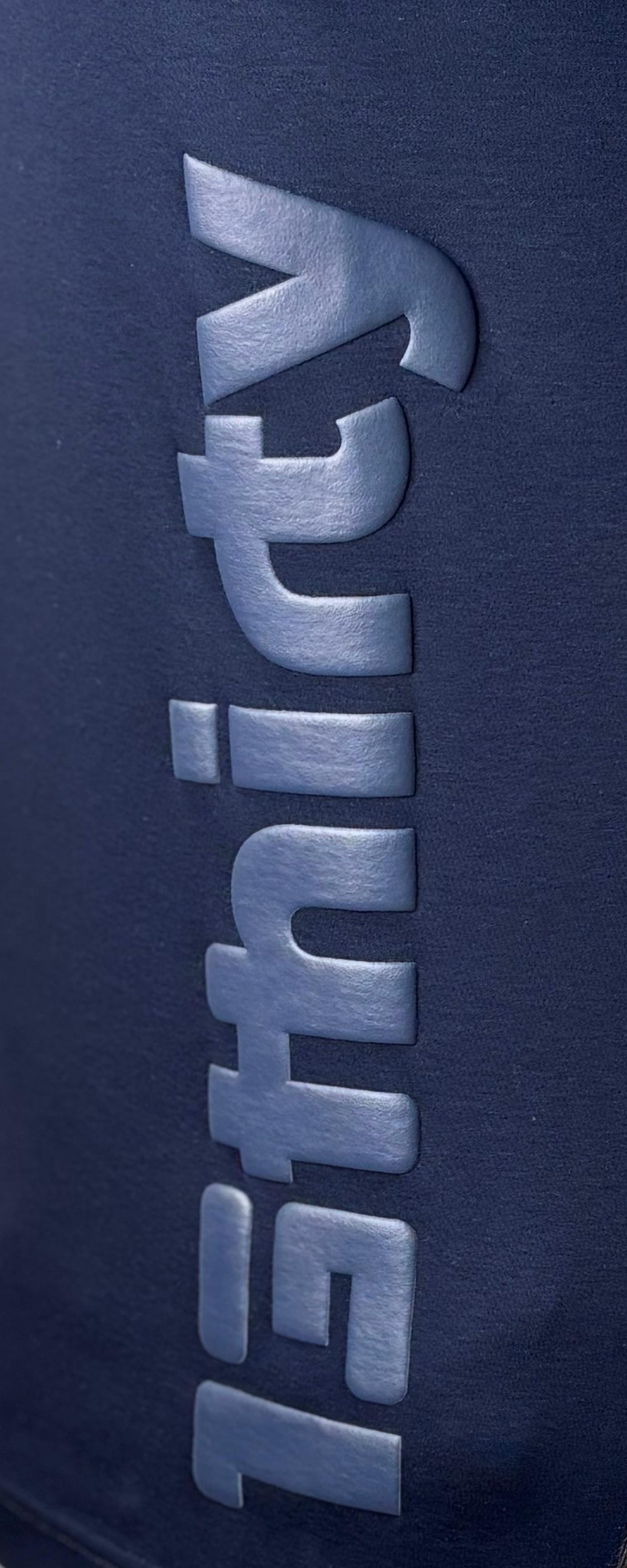 Navy Legacy Tee lifestyle - 13THIRTY mercerised cotton tee worn by Indian young adult