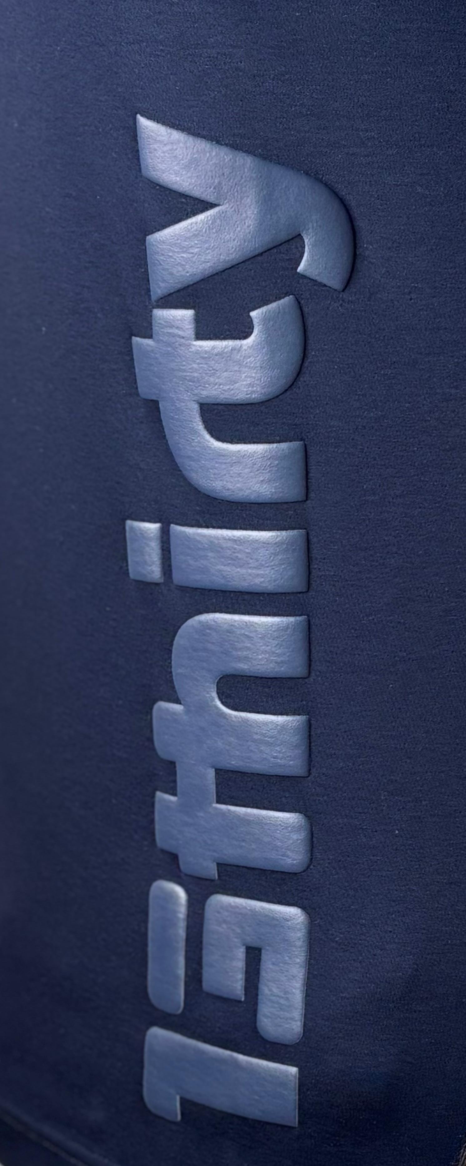 Navy Legacy Tee lifestyle - 13THIRTY mercerised cotton tee worn by Indian young adult