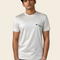 Beige Embroidered T-Shirt – 100% Mercerised Cotton | 13thirtystudios