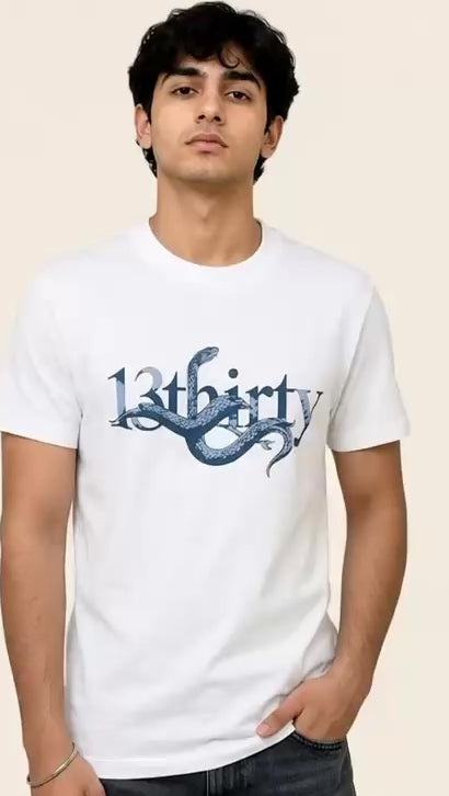 White Snake Graphic T-Shirt – The Unbothered | 13thirtystudios