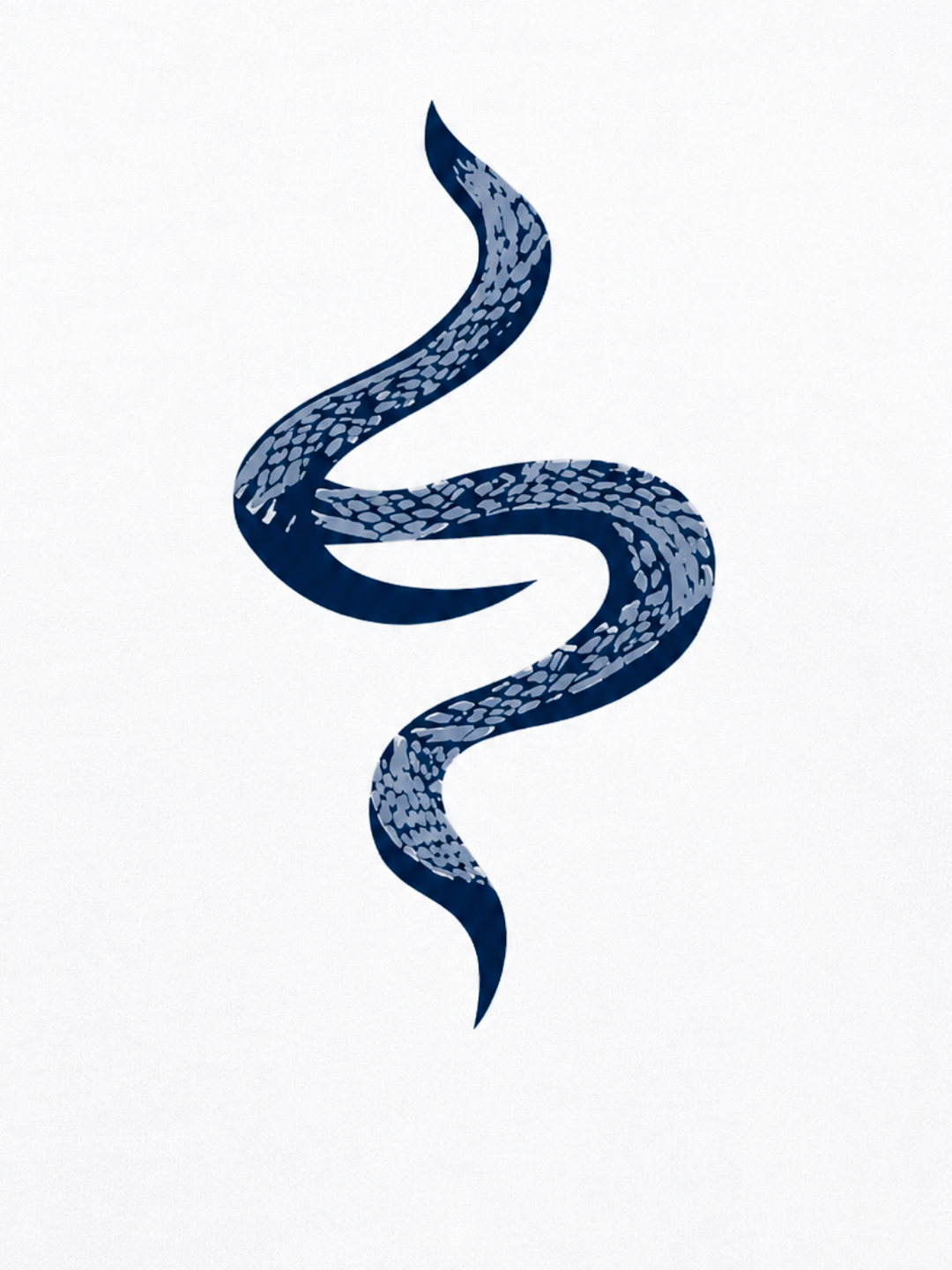 White snake graphic t-shirt The Unbothered by 13THIRTY Studios, 100% cotton, view 5