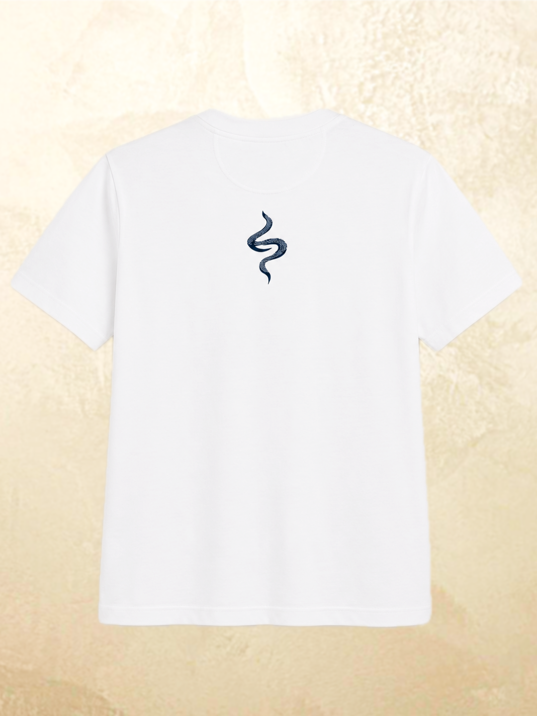 White snake graphic t-shirt The Unbothered by 13THIRTY Studios, 100% cotton, view 7